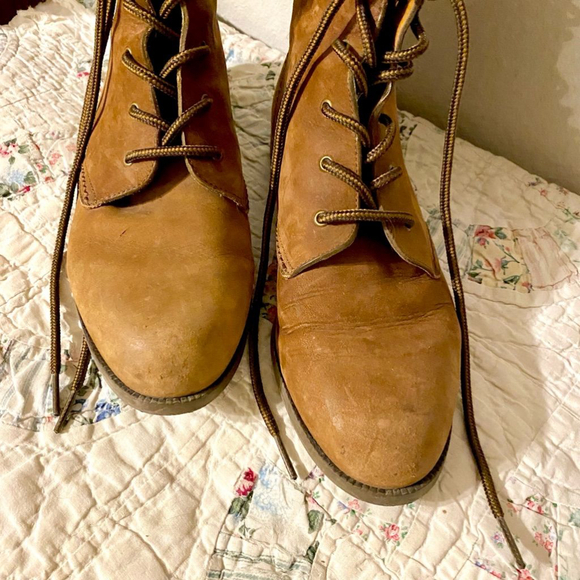 Vintage Nine West Soft Leather Suede Boots - Picture 5 of 13